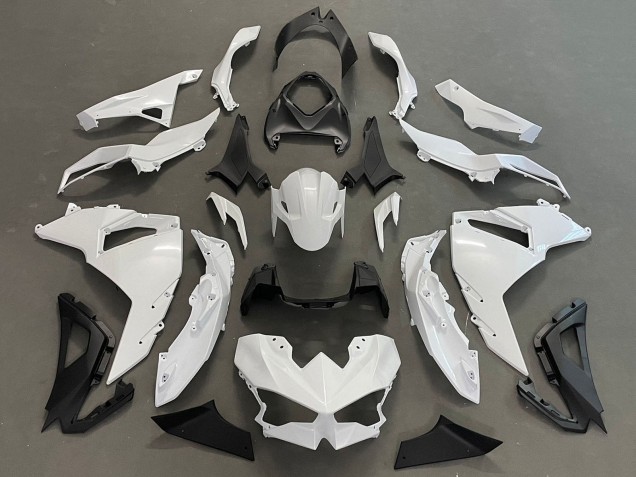 Purchase 2024-2025 White Black Kawasaki Ninja 500 EX500R Motorcycle Fairings UK Purchase 2024-2025 White Black Kawasaki Ninja 500 EX500R Motorcycle Fairings UK