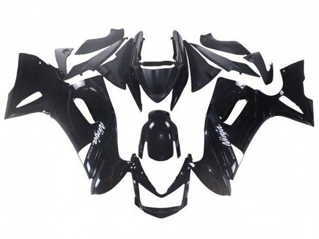 Purchase 2006-2008 Glossy Black White Ninja 650R Kawasaki Ninja 650 EX650 Motorcycle Fairings UK