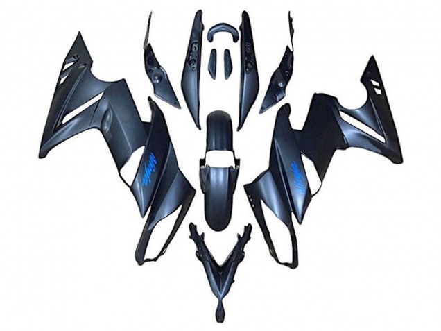 Purchase 2009-2011 Matte Black Blue Kawasaki Ninja 650 EX650 Motorcycle Fairings UK