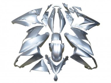 Purchase 2009-2011 Silver Kawasaki Ninja 650 EX650 Motorcycle Fairings UK