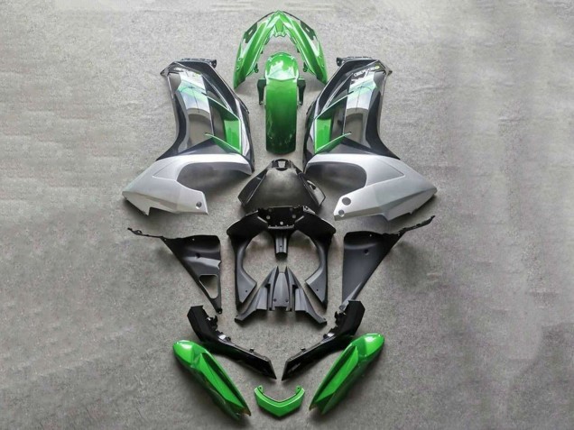 Purchase 2012-2016 Green Grey Black Kawasaki Ninja 650 EX650 Motorcycle Fairings UK