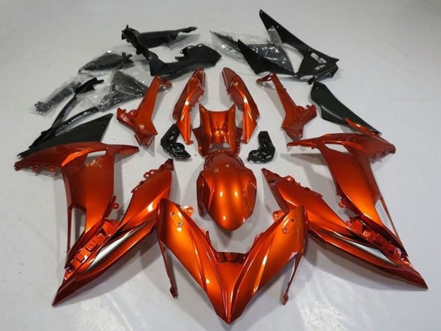 Purchase 2017-2019 Orange Kawasaki Ninja 650 EX650 Motorcycle Fairings UK