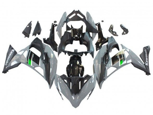 Purchase 2017-2019 Grey Black Green Kawasaki Ninja 650 EX650 Motorcycle Fairings UK