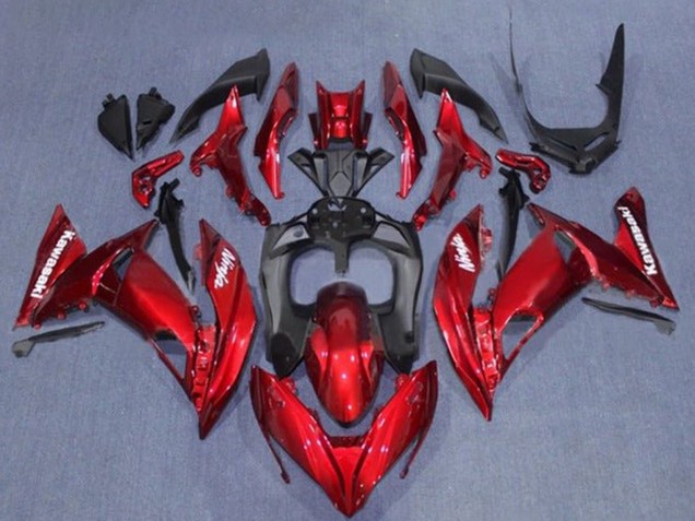 Purchase 2017-2019 Red Black White Kawasaki Ninja 650 EX650 Motorcycle Fairing UK