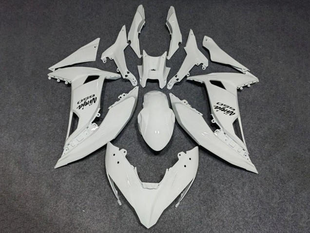 Purchase 2017-2019 White Black Kawasaki Ninja 650 EX650 Motorcycle Fairings UK
