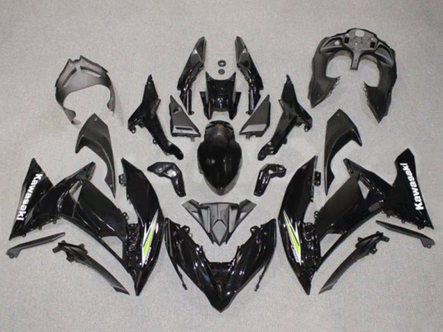 Purchase 2017-2019 Black White Green White Kawasaki Ninja 650 EX650 Motorcycle Fairings UK