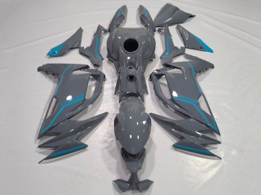 Purchase 2020-2024 Grey Blue Ninja 650 EX650 Motorcycle Fairings UK
