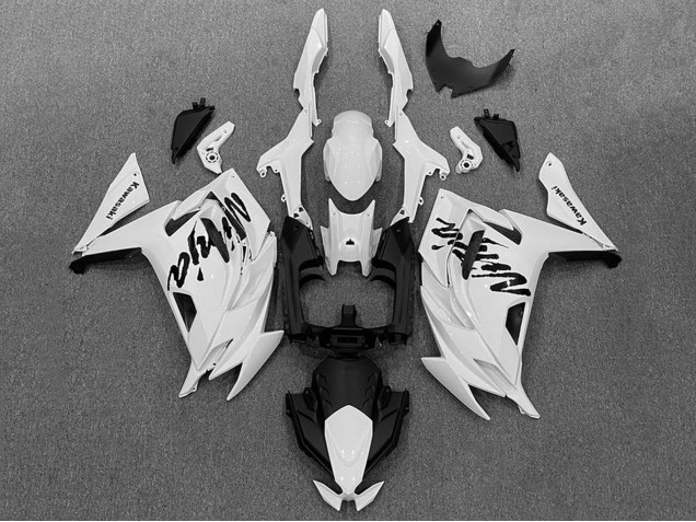 Purchase 2020-2024 White Black Ninja 650 EX650 Motorcycle Fairings UK Purchase 2020-2024 White Black Ninja 650 EX650 Motorcycle Fairings UK