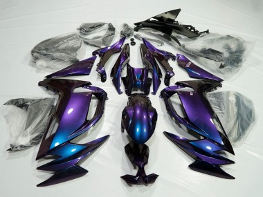Purchase 2020-2024 Chameleon Purple Blue Ninja 650 EX650 Motorcycle Fairings UK