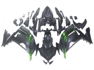 Purchase 2020-2024 Faux Carbon Fiber Green Ninja 650 EX650 Motorcycle Fairings UK