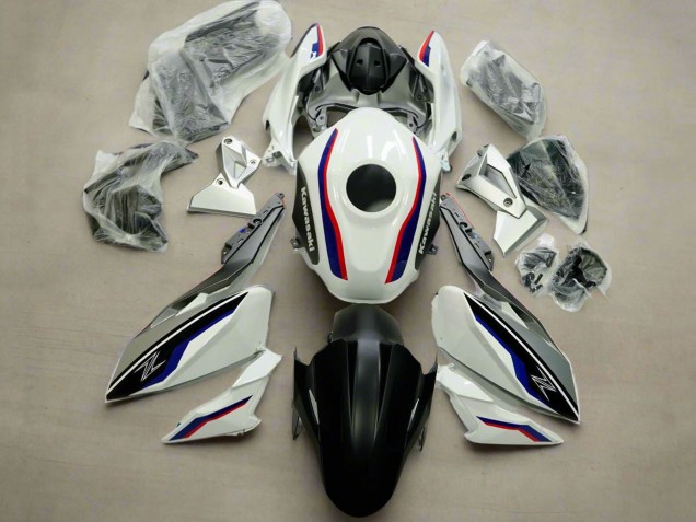 Purchase 2018-2024 White Blue Red Matte Black Kawasaki Z400 Motorcycle Fairings UK