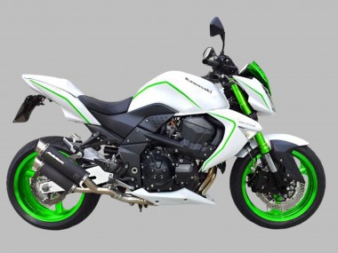 Purchase 2007-2009 White Green Kawasaki Z1000 Motorcycle Fairings UK