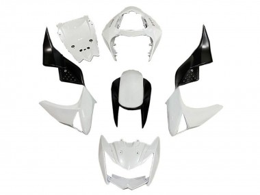 Purchase 2007-2009 White Black Kawasaki Z1000 Motorcycle Fairings UK