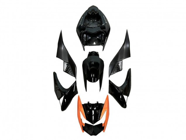 Purchase 2007-2009 Glossy Black Orange Kawasaki Z1000 Motorcycle Fairings UK
