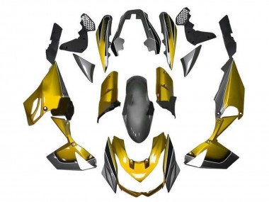 Purchase 2010-2013 Gold Kawasaki Z1000 Motorcycle Fairings UK