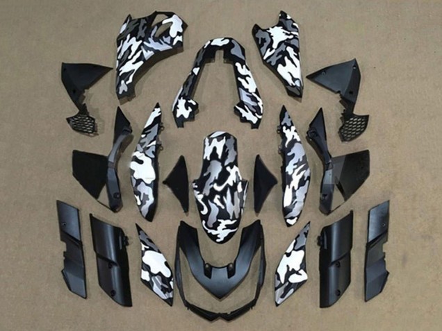 Purchase 2010-2013 Black Grey White Camouflage Kawasaki Z1000 Motorcycle Fairings UK Purchase 2010-2013 Black Grey White Camouflage Kawasaki Z1000 Motorcycle Fairings UK