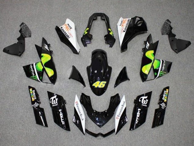 Purchase 2010-2013 Black Movistar Kawasaki Z1000 Motorcycle Fairings UK Purchase 2010-2013 Black Movistar Kawasaki Z1000 Motorcycle Fairings UK