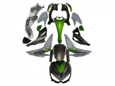 Purchase 2014-2019 Matte Black Grey Green Kawasaki Z1000 Motorcycle Fairings UK