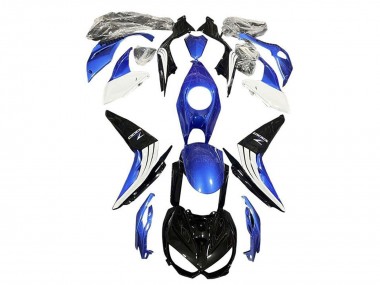 Purchase 2014-2019 Blue Black White Kawasaki Z1000 Motorcycle Fairings UK