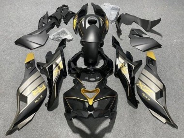 Purchase 2019-2025 Matte Black Grey Gold Glossy Black Kawasaki ZX25R ZX-25R Motorcycle Fairings UK