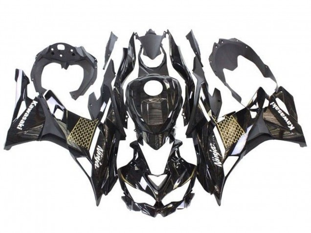 Purchase 2019-2025 Black White Gold Kawasaki ZX25R ZX-25R Motorcycle Fairings UK Purchase 2019-2025 Black White Gold Kawasaki ZX25R ZX-25R Motorcycle Fairings UK