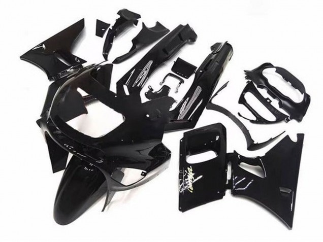 Purchase 1993-2007 Black Kawasaki ZZR400 Motorcycle Fairings UK Purchase 1993-2007 Black Kawasaki ZZR400 Motorcycle Fairings UK