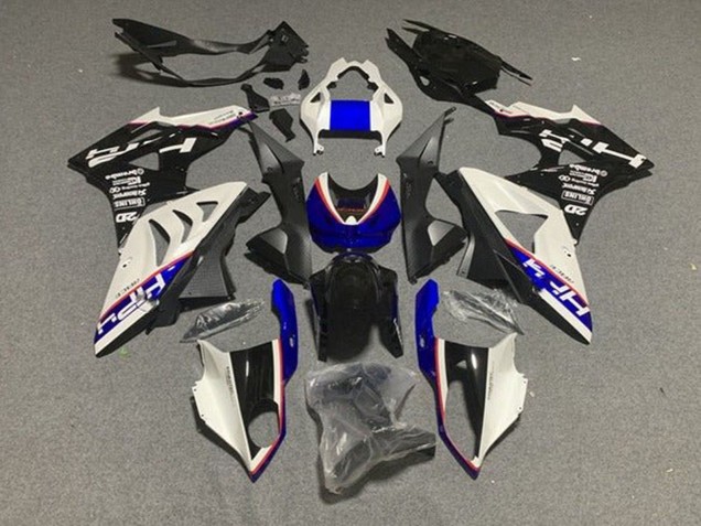 Purchase 2009-2014 White Red Blue Glossy Black HP BMW S1000RR Motorcycle Fairing Kits UK