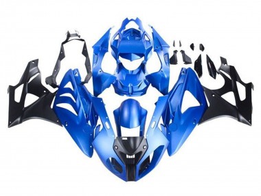 Purchase 2009-2014 Blue Glossy Black BMW S1000RR Motorcycle Fairing UK