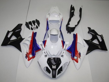 Purchase 2009-2014 White Red Blue Glossy Black BMW S1000RR Full Motorcycle Fairing Kits UK