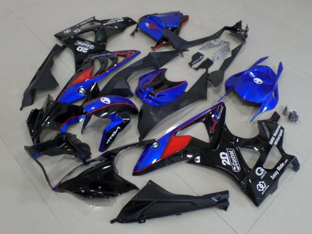 Purchase 2015-2016 Blue Red Glossy Black Castrol BMW S1000RR Motorcycle Fairings UK