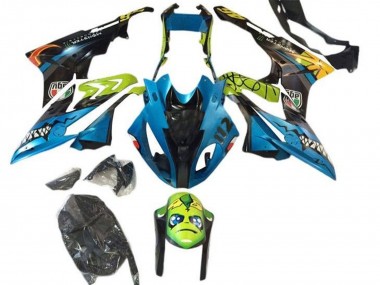 Purchase 2015-2016 Yellow Blue Black Shark BMW S1000RR Motorcycle Fairings UK