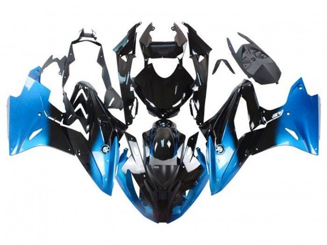 Purchase 2015-2016 Blue Glossy Black BMW S1000RR Motorcycle Fairings UK