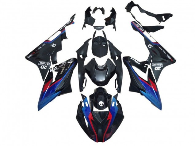 Purchase 2015-2016 Blue Red Matte Black BMW S1000RR Motorcycle Fairings UK
