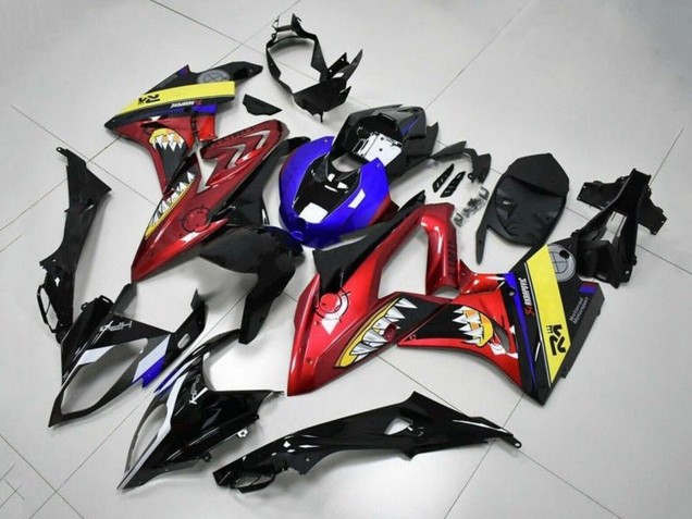 Purchase 2015-2016 Blue Red Yellow Black Shark BMW S1000RR Motorcycle Fairings UK