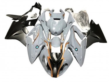 Purchase 2015-2016 Nardo Grey Gold Matte Black BMW S1000RR Motorcycle Fairings UK