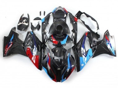 Purchase 2017-2018 Faux Carbon Fiber Red Blue BMW S1000RR Motorcycle Fairings UK