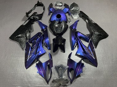 Purchase 2017-2018 Blue Faux Forged Carbon Fiber BMW S1000RR Motorcycle Fairings UK