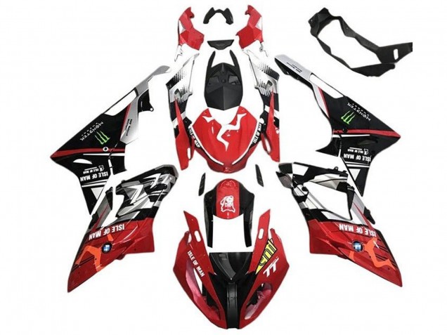 Purchase 2017-2018 Red Black Isle of Man BMW S1000RR Motorcycle Fairings UK Purchase 2017-2018 Red Black Isle of Man BMW S1000RR Motorcycle Fairings UK