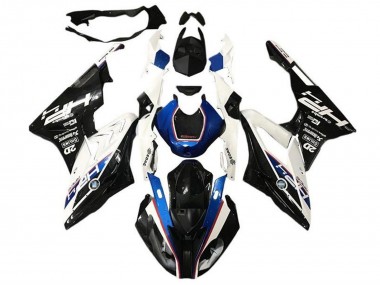 Purchase 2017-2018 Black White Blue HP BMW S1000RR Motorcycle Fairings UK