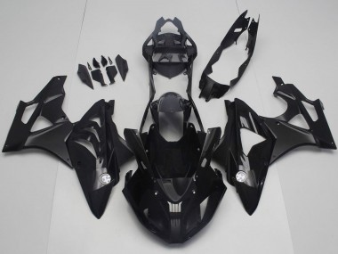 Purchase 2017-2018 Glossy Black Matte Black BMW S1000RR Motorcycle Fairings UK