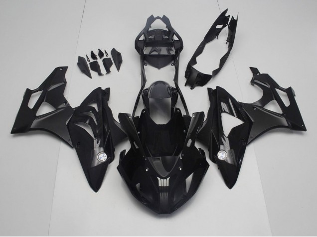 Purchase 2017-2018 Black & Matte Black BMW S1000RR Motorcycle Fairings UK