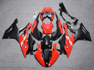 Purchase 2019-2022 Red White Matte Black BMW S1000RR Motorcycle Fairing UK
