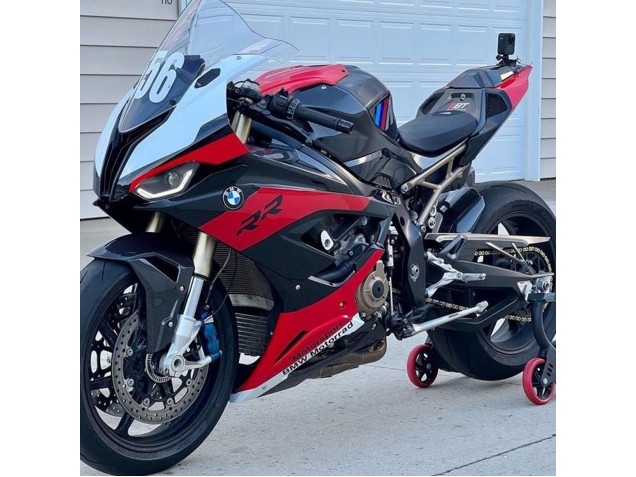 Purchase 2019-2022 Red Black White BMW S1000RR Motorcycle Fairings UK