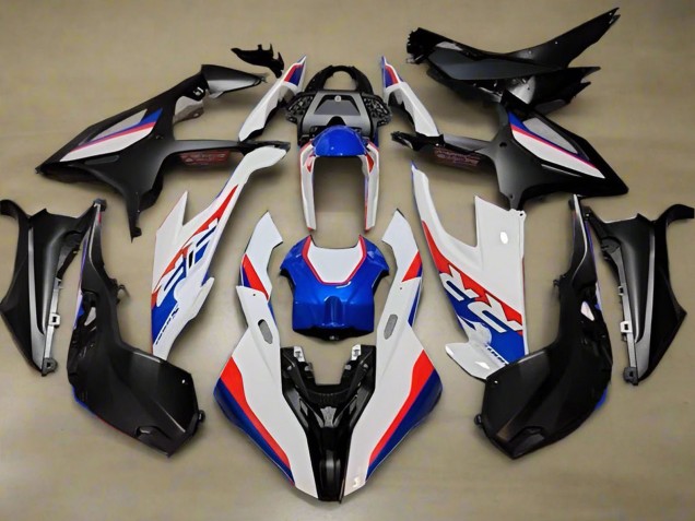 Purchase 2019-2022 White Red Blue Black BMW S1000RR Motorcycle Fairings UK