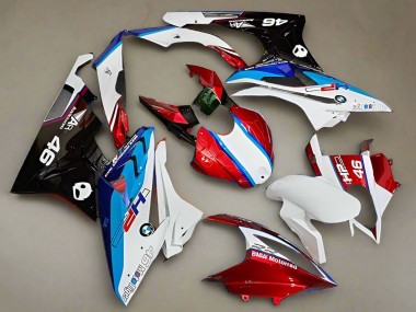 Purchase 2019-2022 White Red Blue HP BMW S1000RR Motorcycle Fairings UK