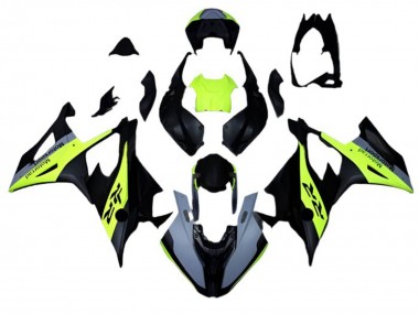 Purchase 2019-2022 Matte Black Grey Neon Yellow BMW S1000RR Motorcycle Fairings UK