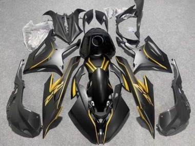 Purchase 2019-2022 Matte Black Gold BMW S1000RR Motorcycle Fairings UK