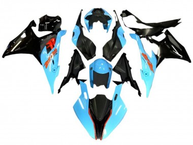 Purchase 2019-2022 Light Blue Black Red BMW S1000RR Motorcycle Fairings UK
