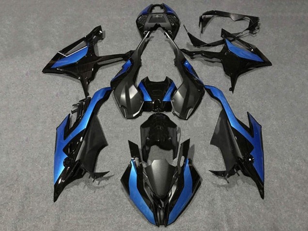 Purchase 2019-2022 Black Metallic Blue BMW S1000RR Motorcycle Fairings UK