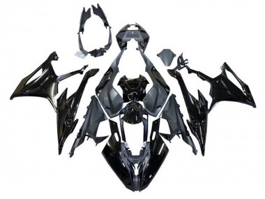 Purchase 2019-2022 Glossy Black Matte Black BMW S1000RR Motorcycle Fairings UK
